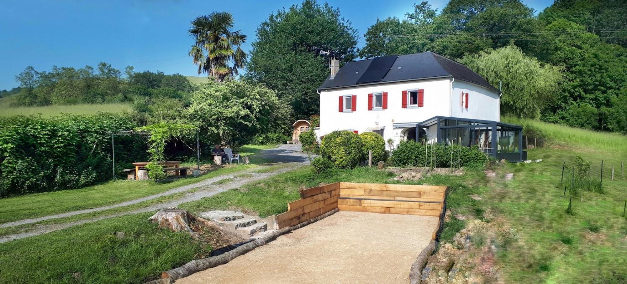 "Chez Naty" Chambres D'Hotes Au Pays-Basque Cheraute エクステリア 写真